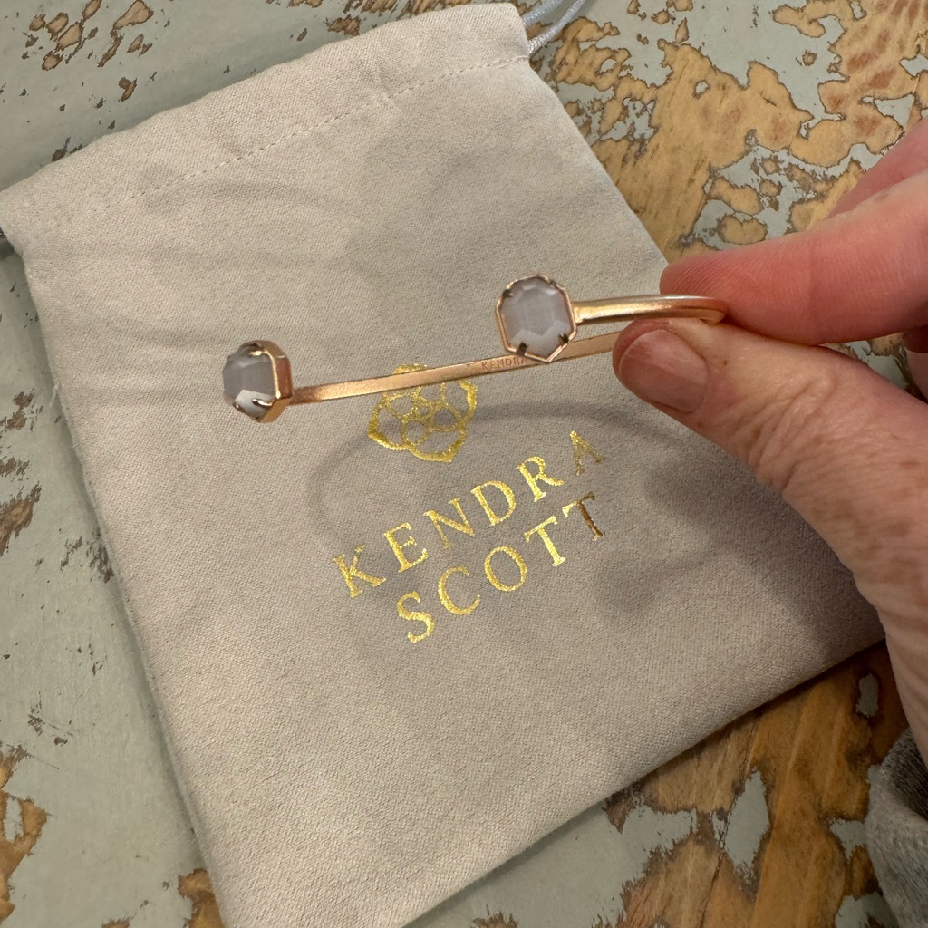 Euc Kendra Scott Rose GoldSlate Teddy Cuff